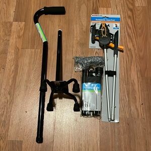 Foam grip quad cane
Gel grip folding cane
Foldable reacher